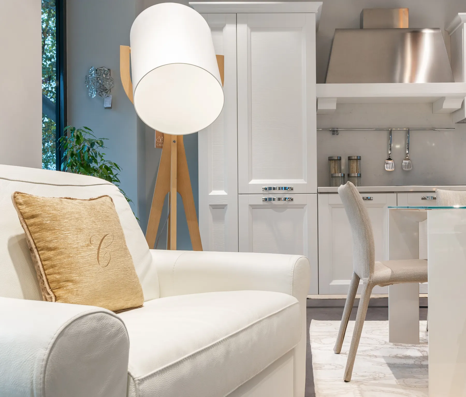 Interior contemporáneo de vivienda